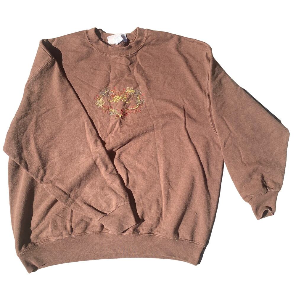 Vintage MC Sportswear Long Sleeve Sweatshirt Women's Size 1X Made In USA